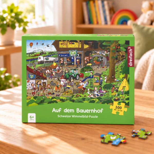 XL Puzzle «Bauernhof»